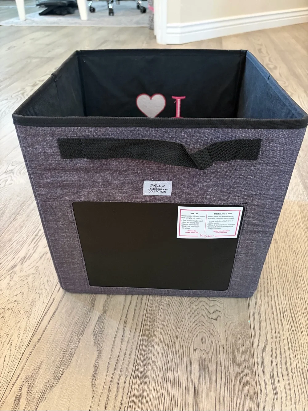 thirty-one gray fabric
